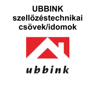 UBBINK szellzstechnikai csvek/idomok